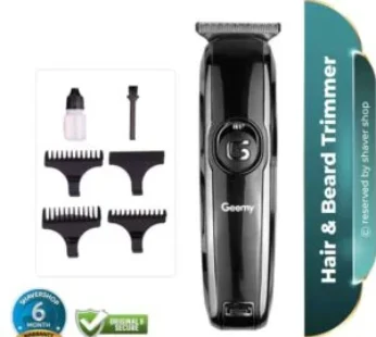 Geemy GM-6050 Hair & Beard Trimmer For Men