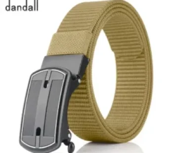 B245 Dandali Nylon Durable Metal Automatic Buckle Belt