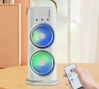Double-Headed Air Cooler Mist Fan 3 Speeds