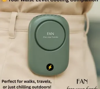Portable Waist Hanging Fan