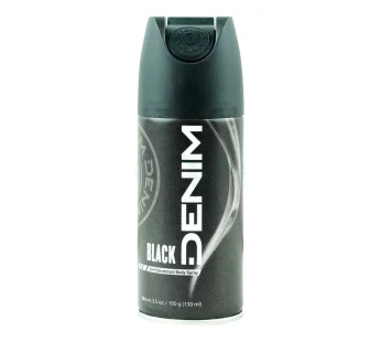 Denim Black Deodorant Body Spray for men-150ml