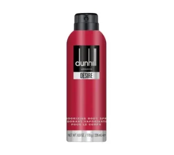 Dunhill Desire Red Deodorizing Body Spray 226 ml