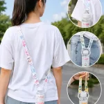 2-in-1 Portable Water Bottle Shoulder Strap