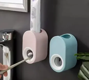 Automatic Toothpaste Dispenser Wall Mount Toothpaste Squeezer(1 pc)