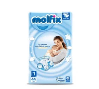 Molfix Newborn Diapers Size 1 (44 pcs) | Baby Care BD