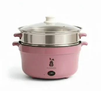 RUNBAISN 5.5L Big Multi Cooker – Electric Non-Stick Rice Cooker & Multi-Function Cooking Pot for 1–5 People