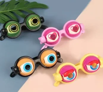 Crazy Eyes Funny Party Glasses – Blinking Novelty Prank Eyewear for Kids & Adults, Party Gag Gift & Costume Accessory