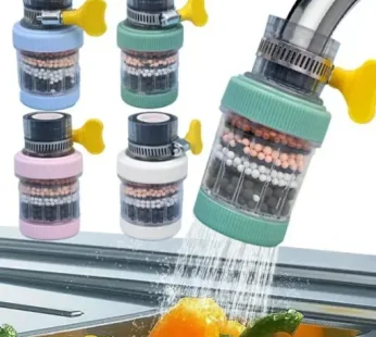 360° Adjustable Faucet Filter Aerator – Water Saving Sink Tap Sprayer with Mesh Core Filter for Kitchen & Bathroom