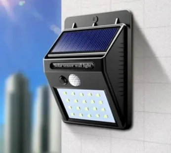 Solar LED Motion Sensor Light – 30 LED Waterproof Outdoor Security Wall Light