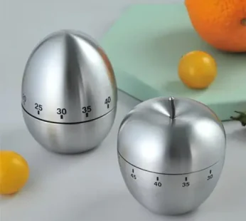 Premium Stainless Steel Mechanical Kitchen Timer
