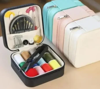 17Pcs Set Portable Household Multifunctional Needle and Thread Sewing Box for Home Fabric Damage Repair DIY Hand Sewing Tool Kit