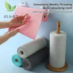 Cleaning Cloth Roll Durable Reusable Dish Towel For Kitchen Greaseproof And Quick Drying Microfiber Hand