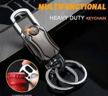 Multifunctional Keychain Corkscrew