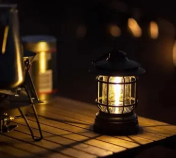 Retro Outdoor Camping Rechargeable Lamp