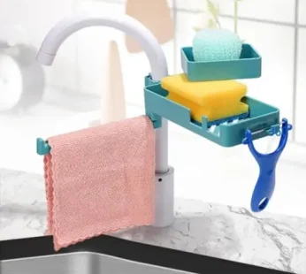 Kitchen & Bathroom Over Faucet Storage Rack