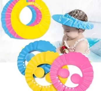 Adjustable Kids Shower Cap – Soft EVA Baby Bath Hat for Hair & Shower Protection