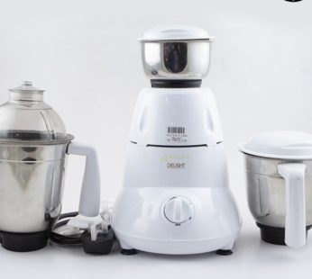Blender Delight (3 In 1) 600w White Color