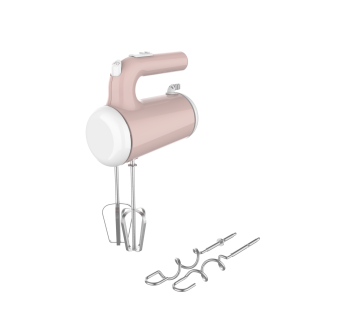 Hand Mixer 4 Stick Pink Color
