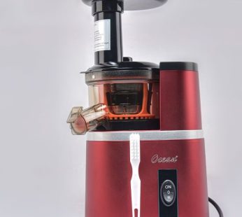 Juicer Slow 150w Satin Red Color