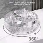 360-Degree Rotating Perfume/ Cosmetic/Kitchen Organizer