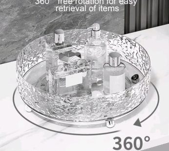 360-Degree Rotating Perfume/ Cosmetic/Kitchen Organizer