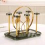 Square Luxury Glass Drain Rack