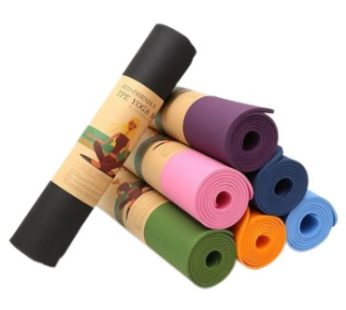 YOGA MAT 2’/6′ Tp Rubber 8mm Pati (multicolor).