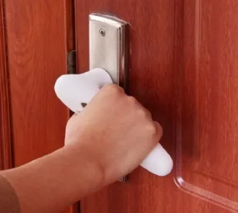 Anti-collision pad washable door handle cover