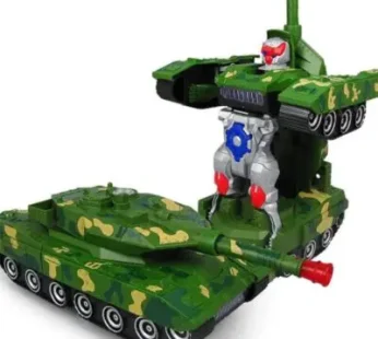 Rechargeable Robots Tank Music Car Toy